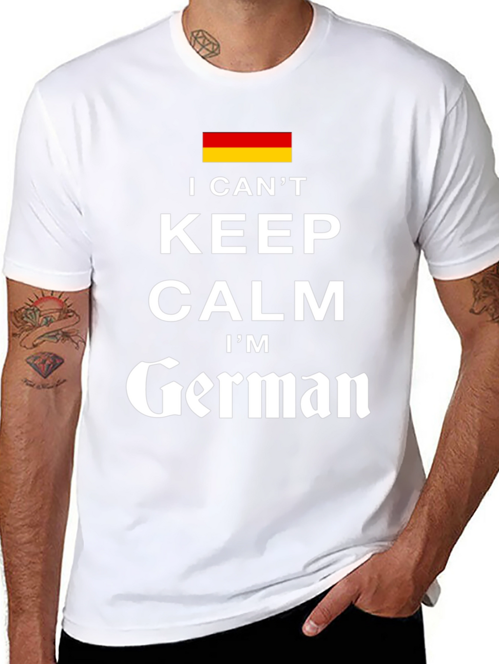 I Cant Keep Calm Im German T-Shirt