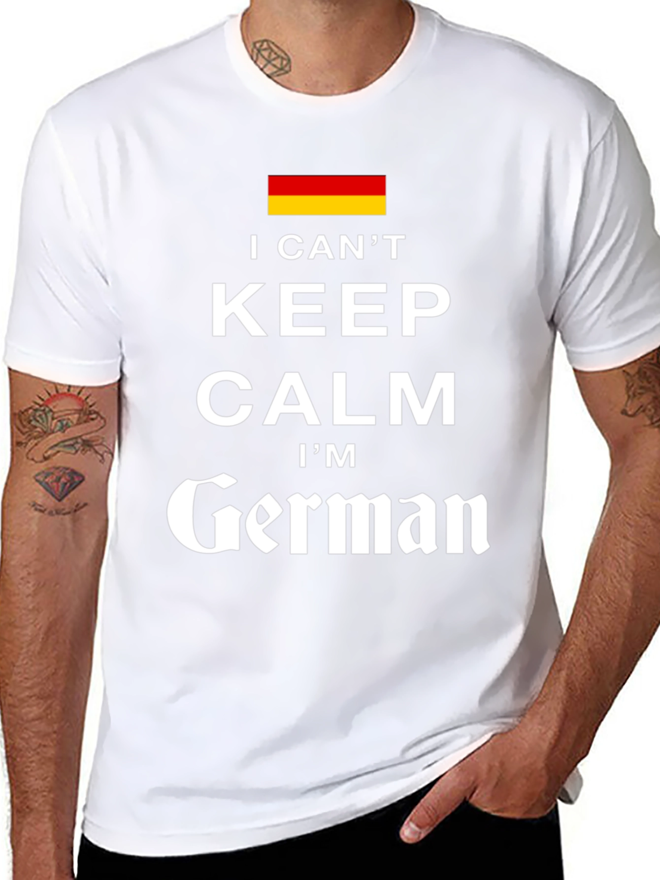 I Cant Keep Calm Im German T-Shirt