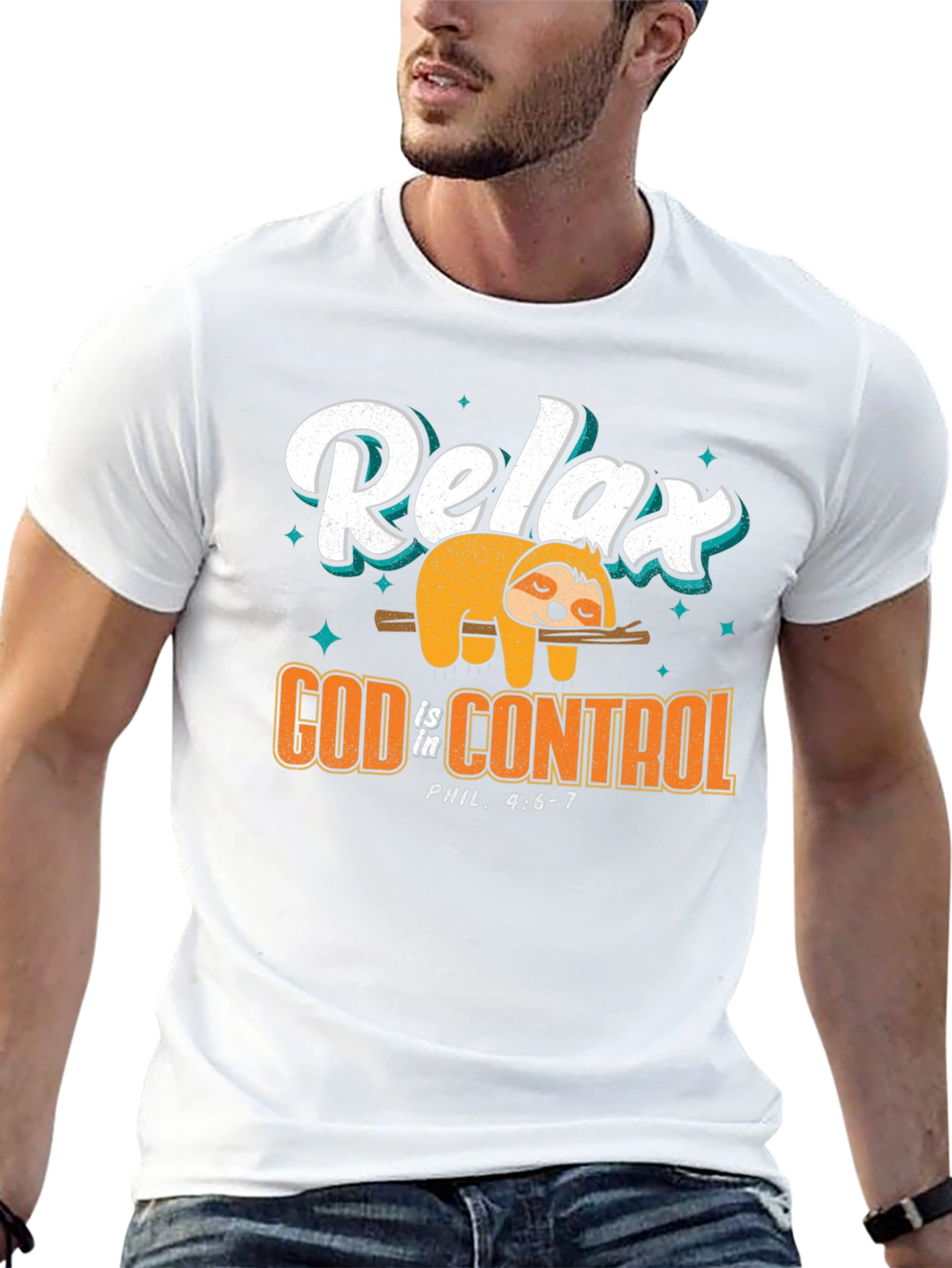 Relax God is in Control T-Shirt