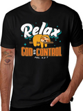 Relax God is in Control T-Shirt