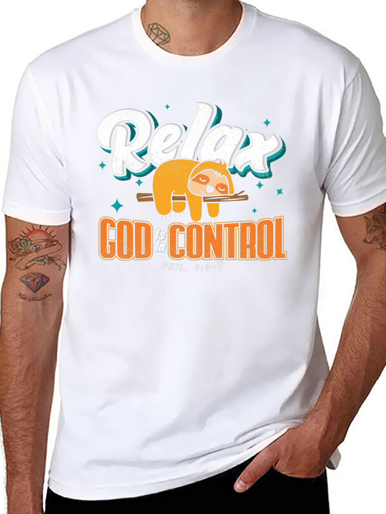 Relax God is in Control T-Shirt
