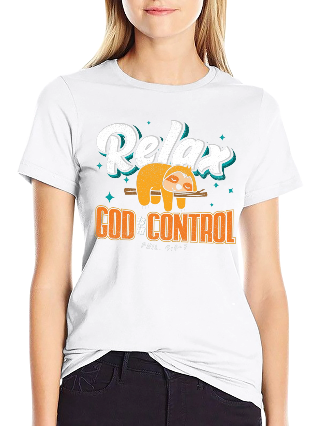 Relax God is in Control T-Shirt