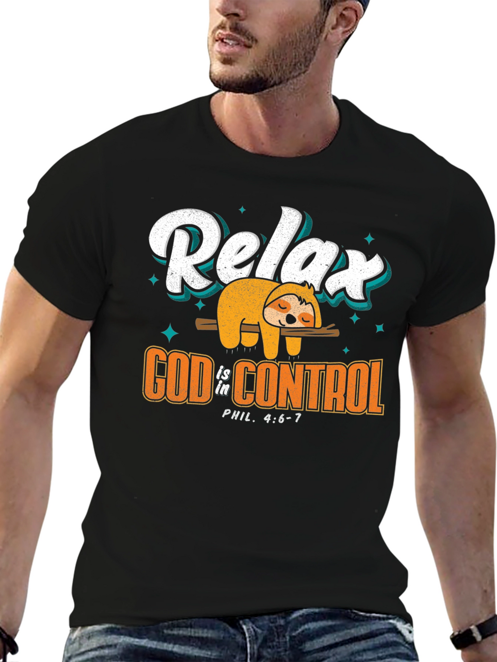 Relax God is in Control T-Shirt