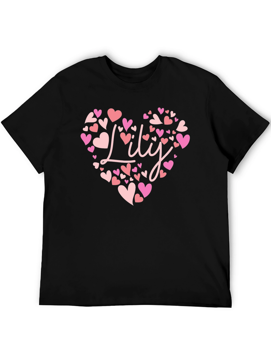 Lily Heart Tee - Personalized Valentines Day Gift