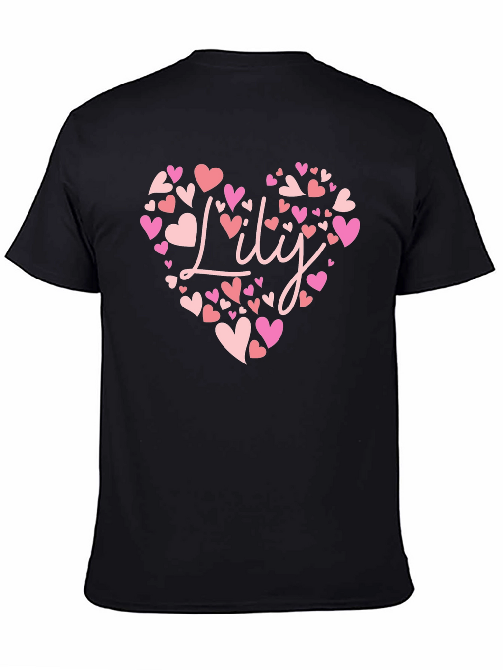 Lily Heart Tee - Personalized Valentines Day Gift