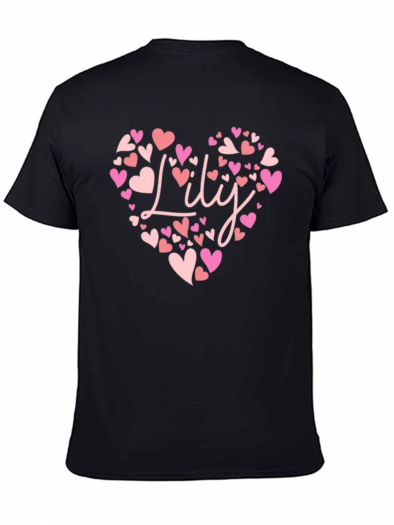 Lily Heart Tee - Personalized Valentines Day Gift