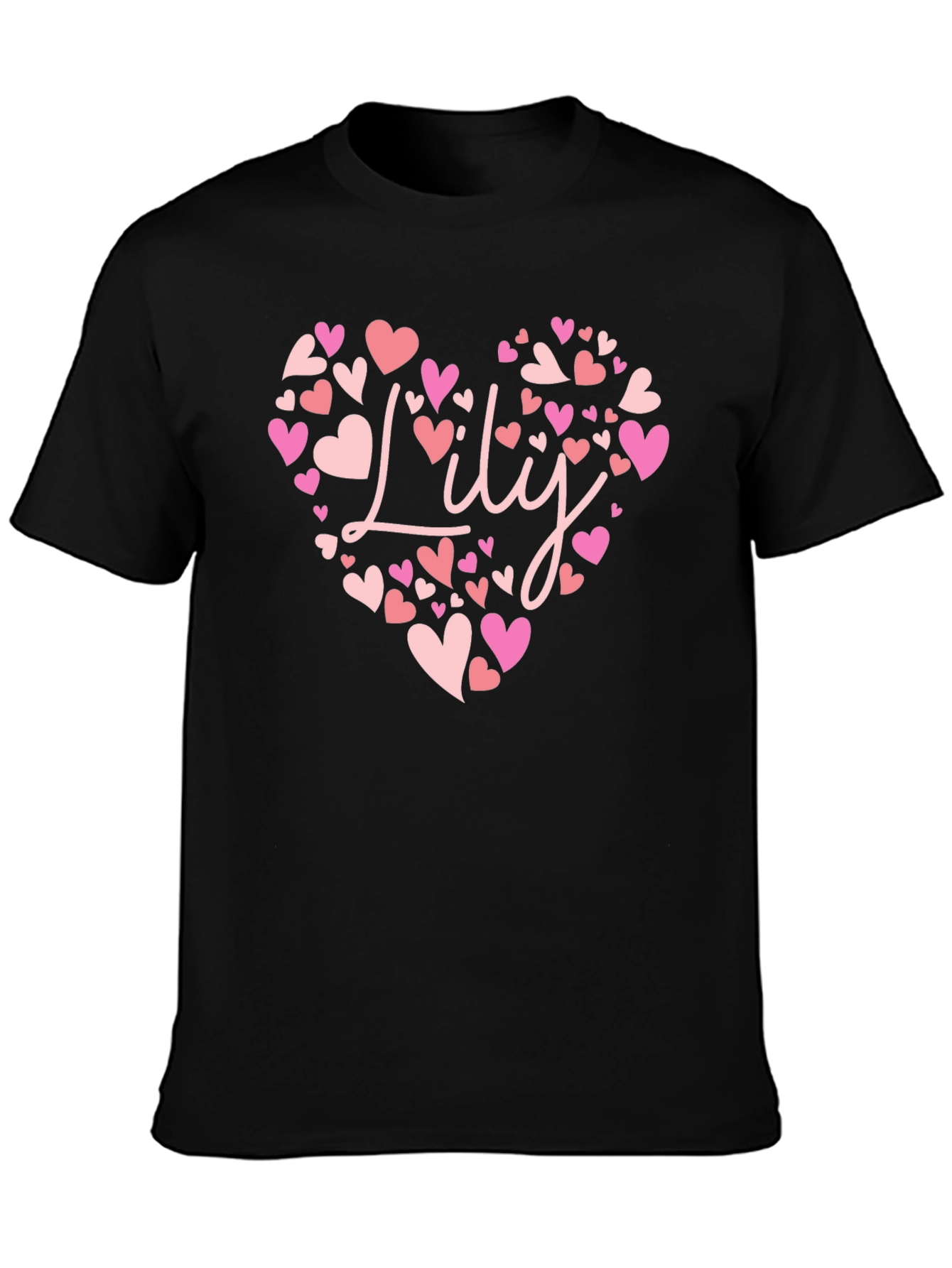 Lily Heart Tee - Personalized Valentines Day Gift