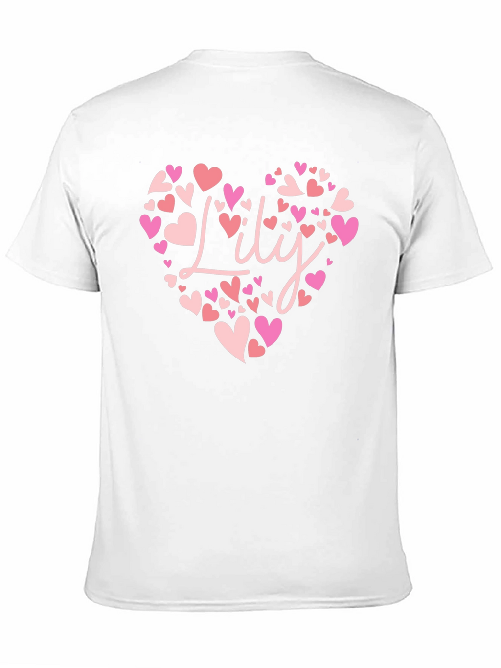 Lily Heart Tee - Personalized Valentines Day Gift