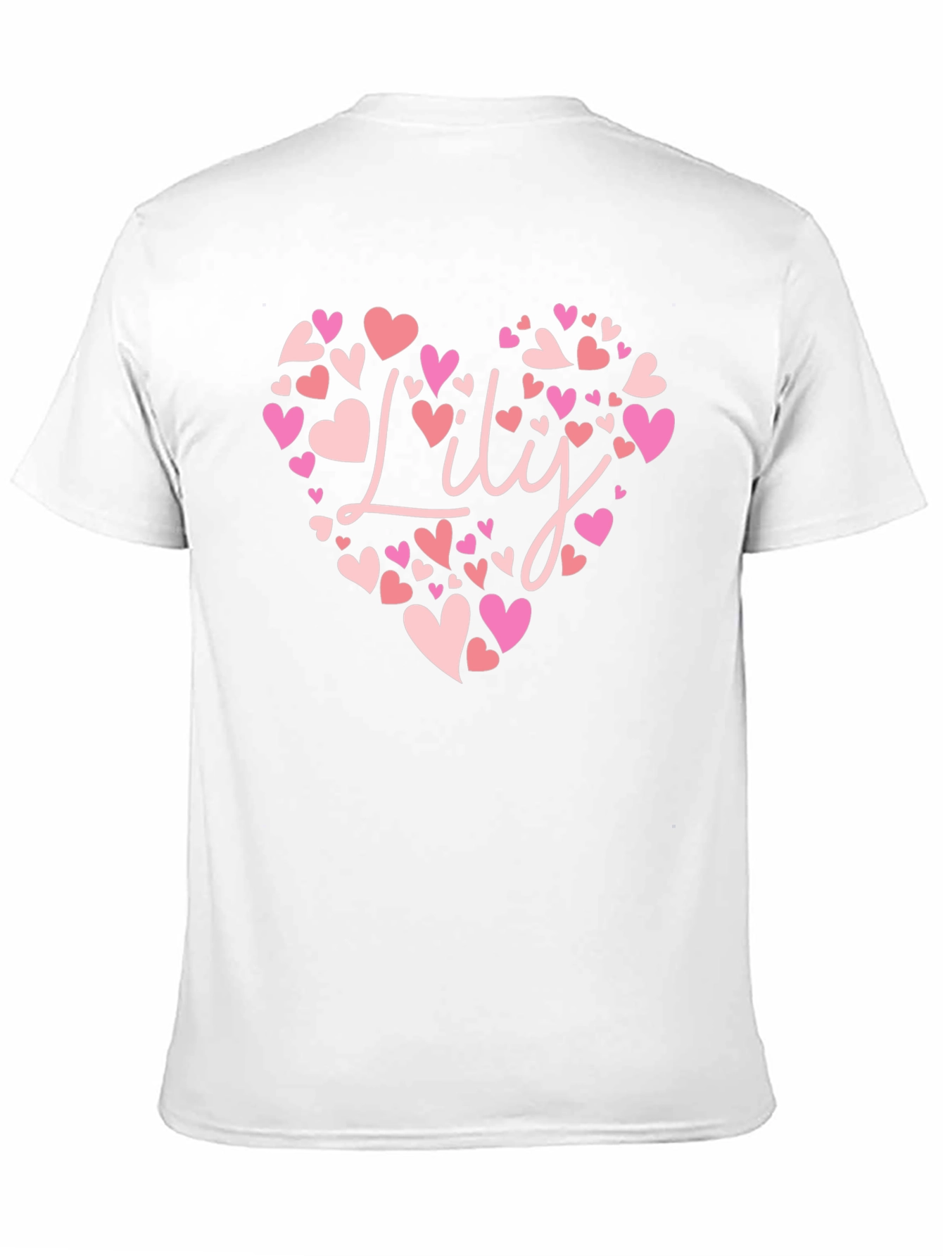 Lily Heart Tee - Personalized Valentines Day Gift