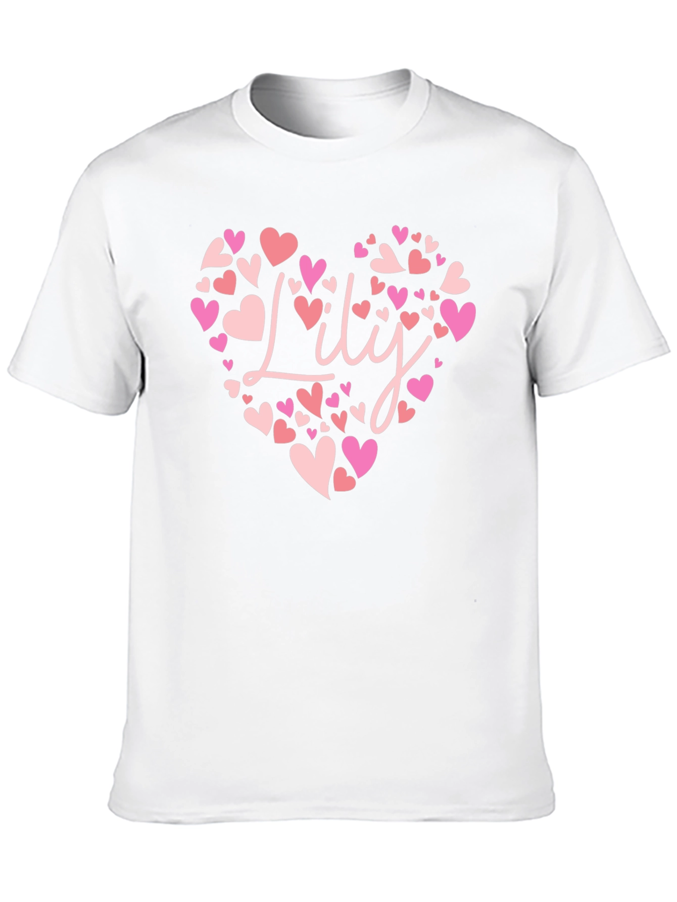 Lily Heart Tee - Personalized Valentines Day Gift