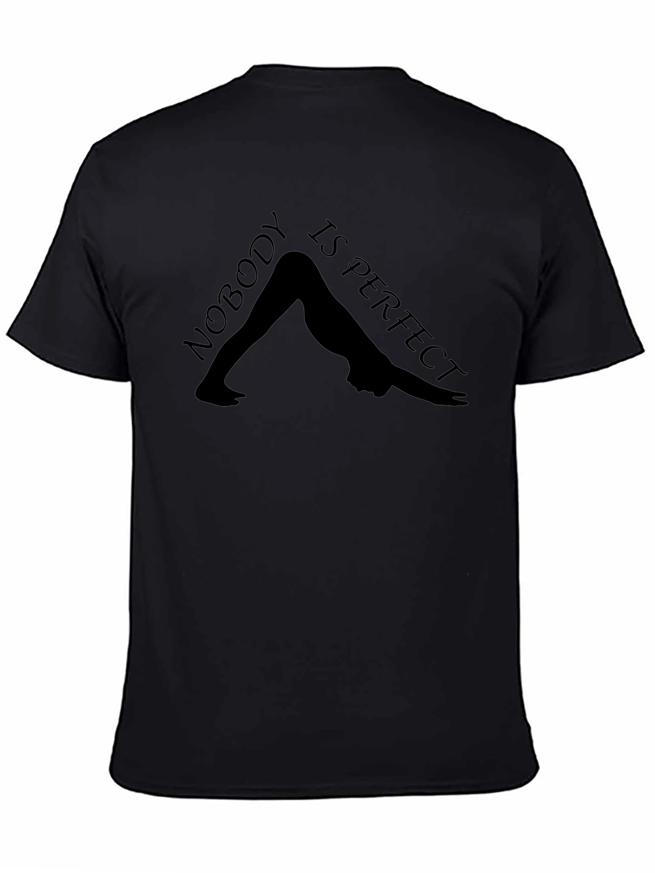 Nobody is Perfect Yoga Tee - Downward Dog