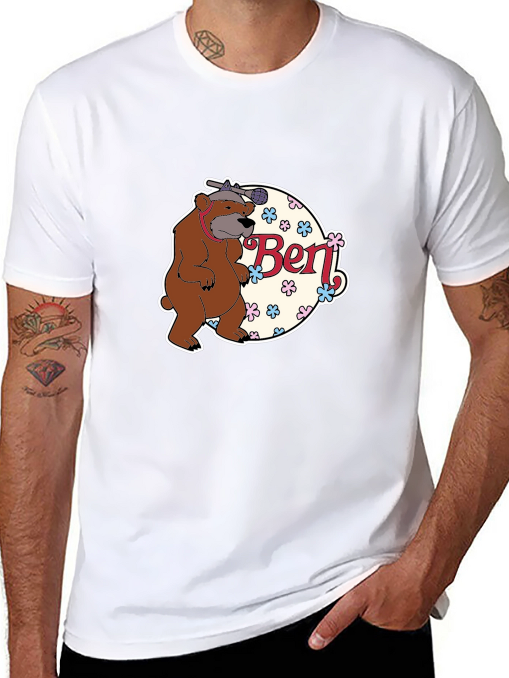 Ben Bear Cartoon T-Shirt