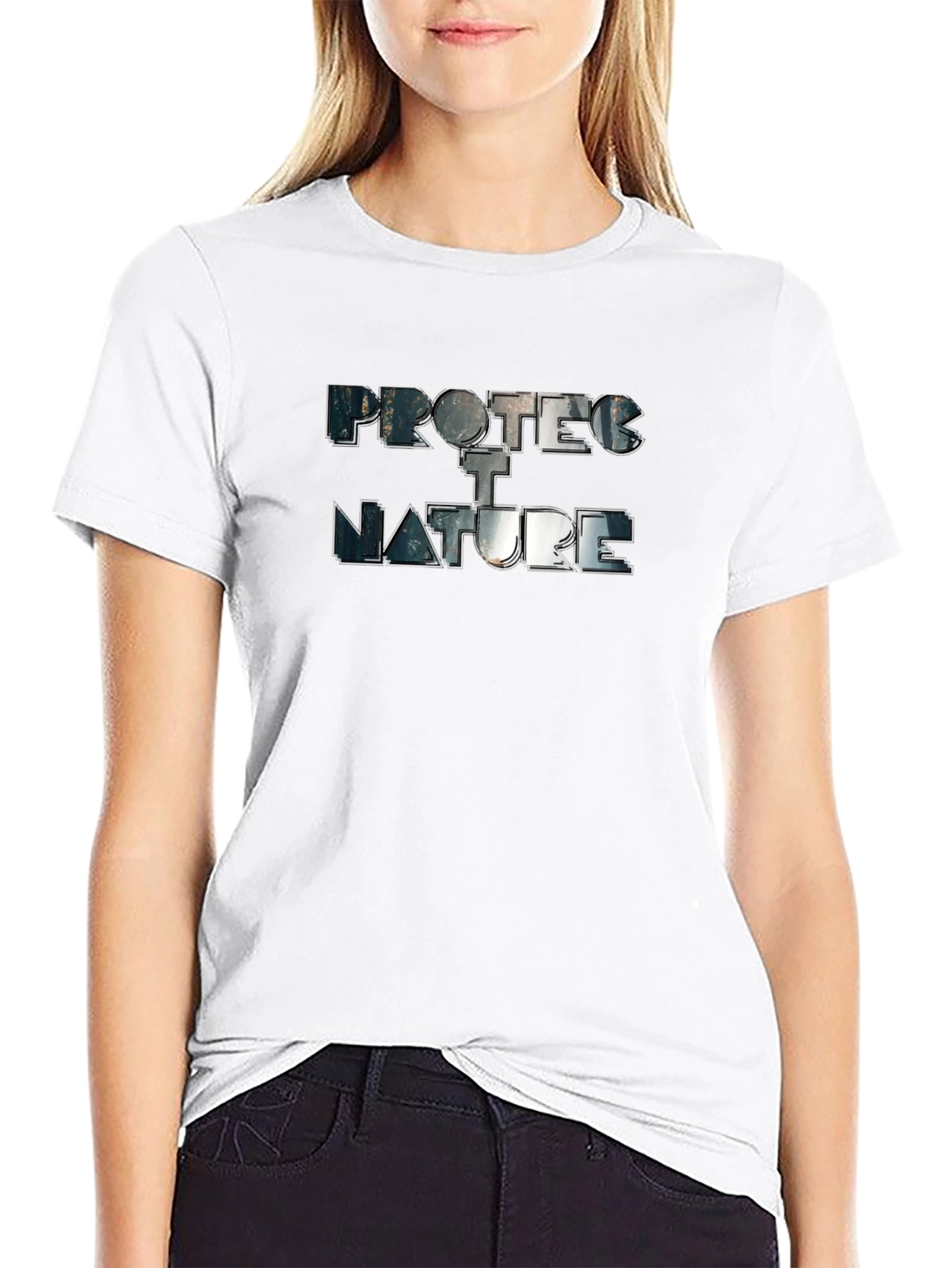 Protect Nature Graphic Tee - Eco-Friendly Fashion