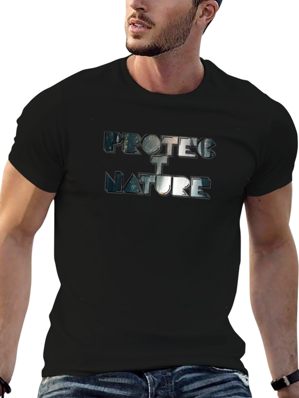 Protect Nature Graphic Tee - Eco-Friendly Fashion
