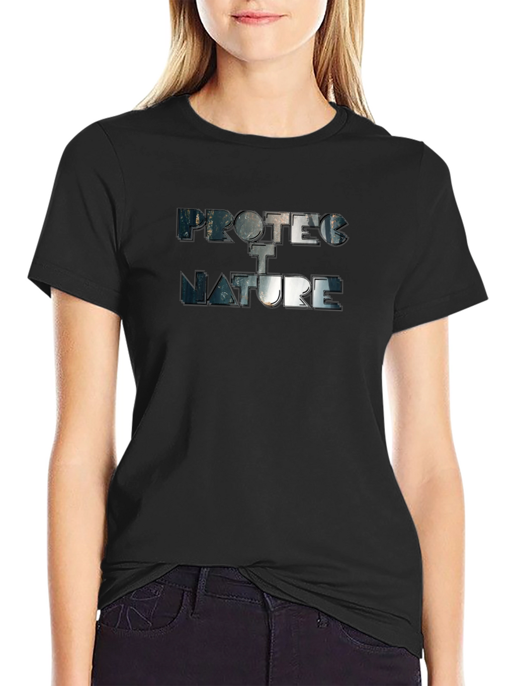 Protect Nature Graphic Tee - Eco-Friendly Fashion