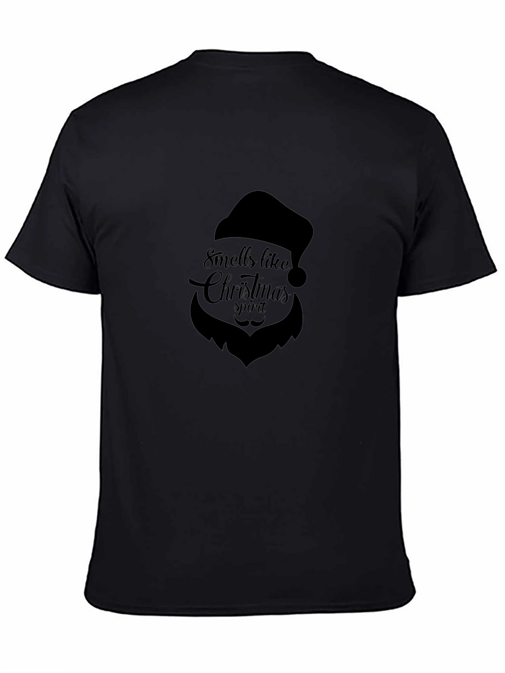 Smells Like Christmas Spirit Black T-Shirt