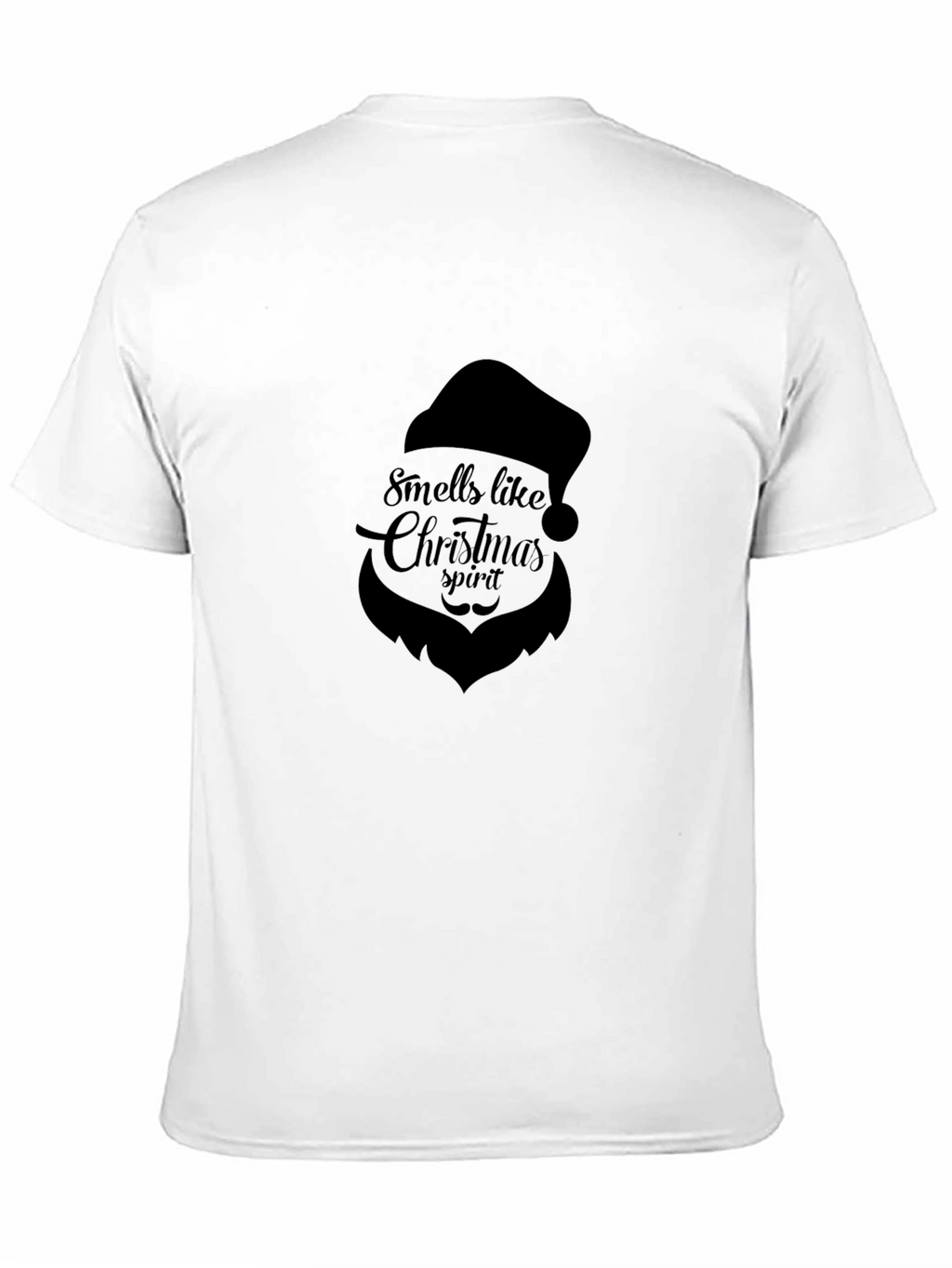 Smells Like Christmas Spirit Black T-Shirt