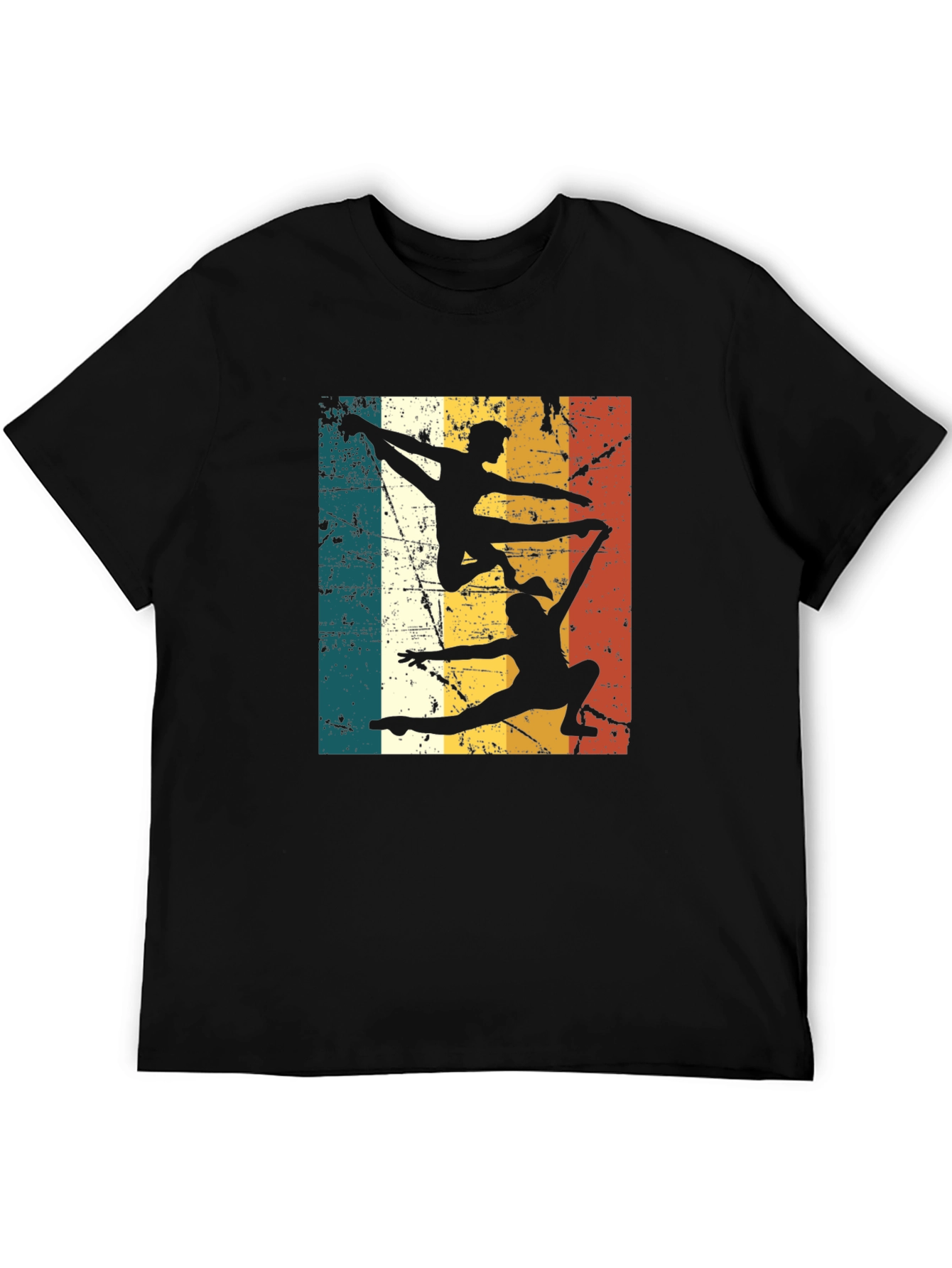 Retro Gymnastics Silhouette T-Shirt