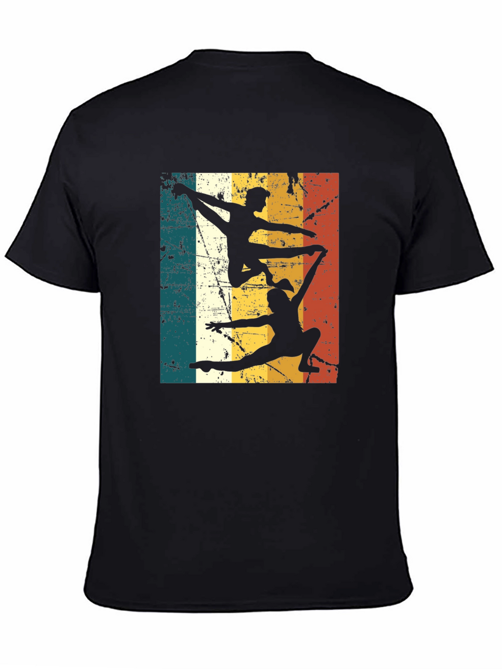 Retro Gymnastics Silhouette T-Shirt