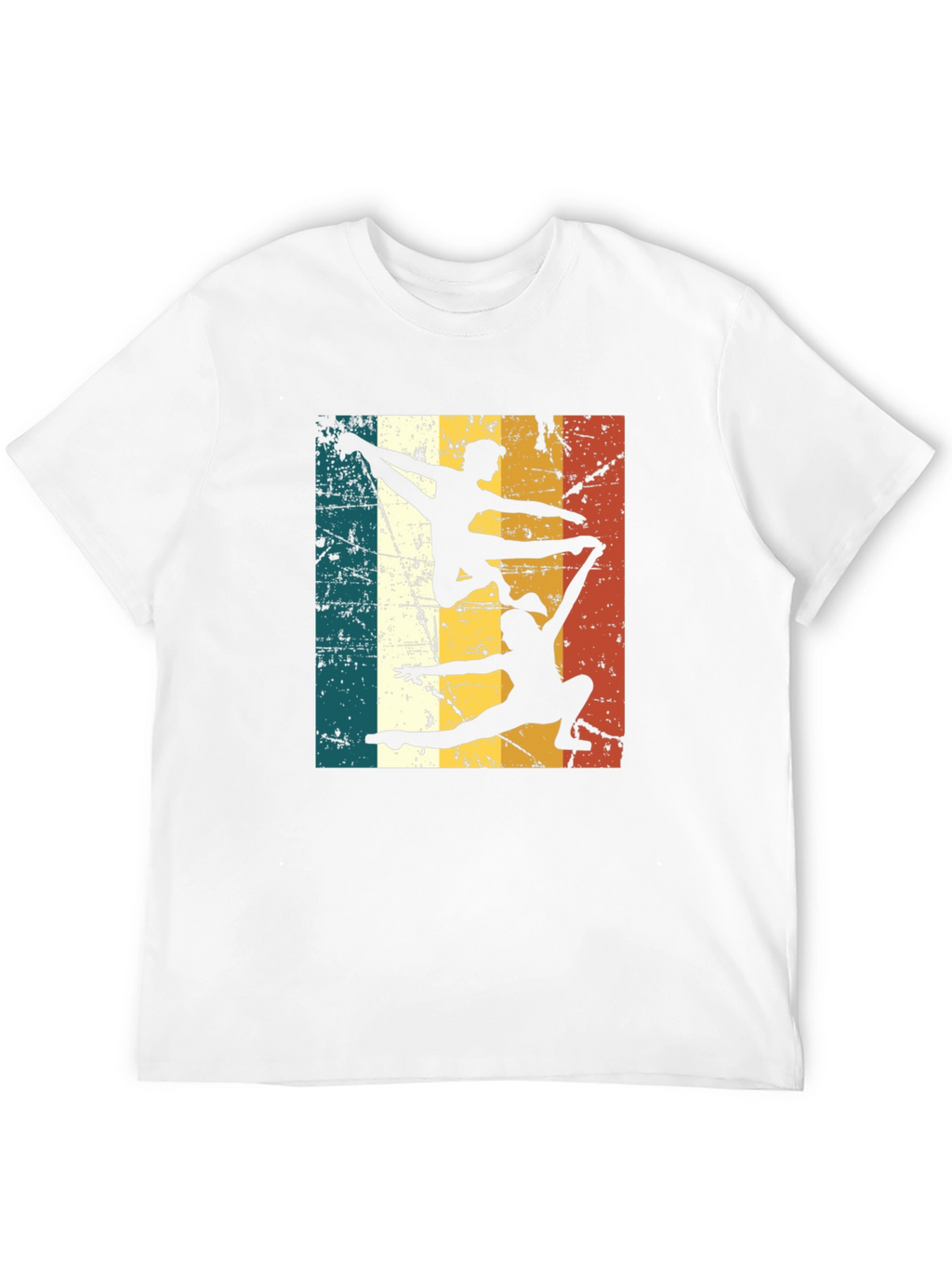 Retro Gymnastics Silhouette T-Shirt