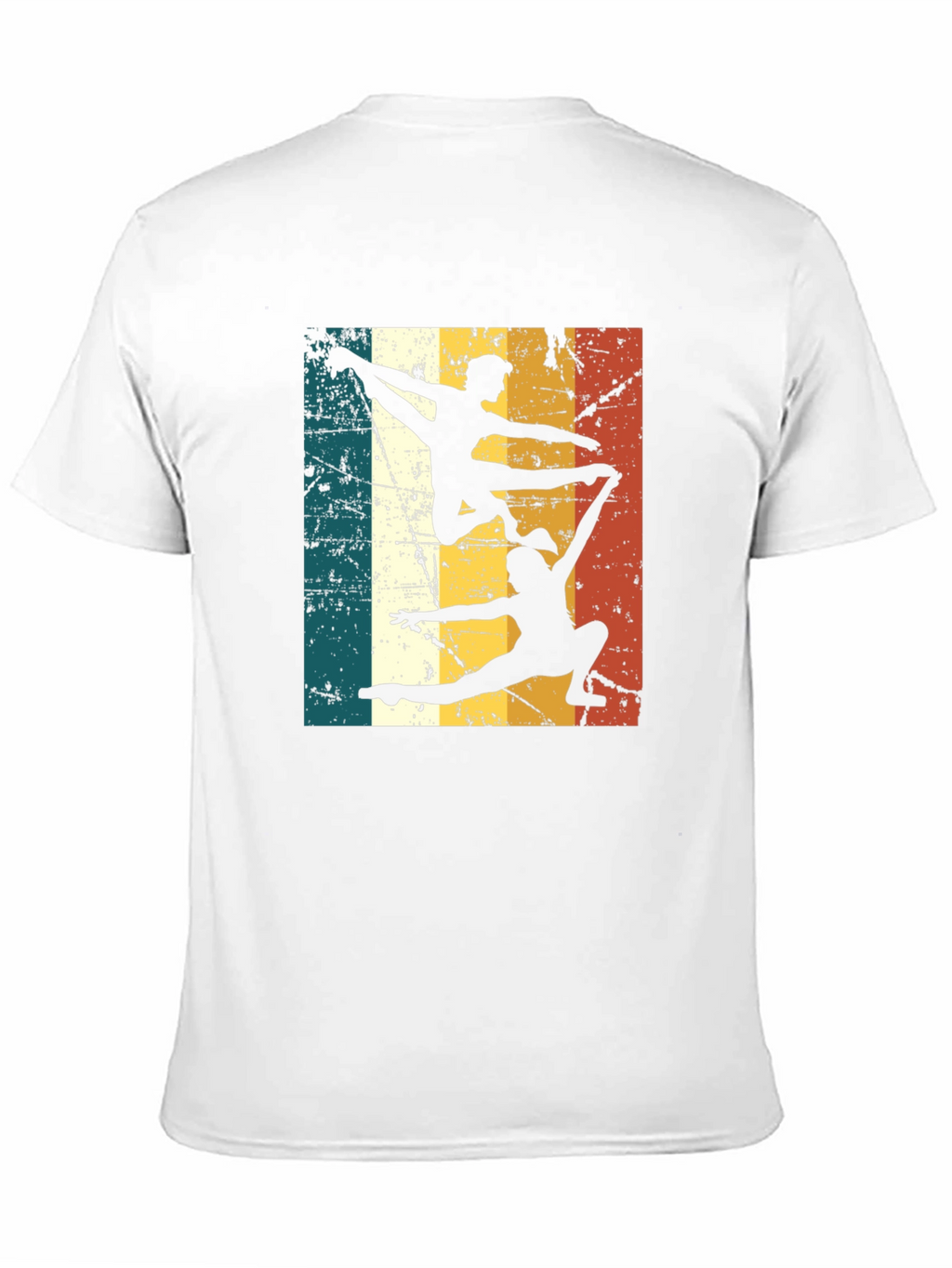 Retro Gymnastics Silhouette T-Shirt
