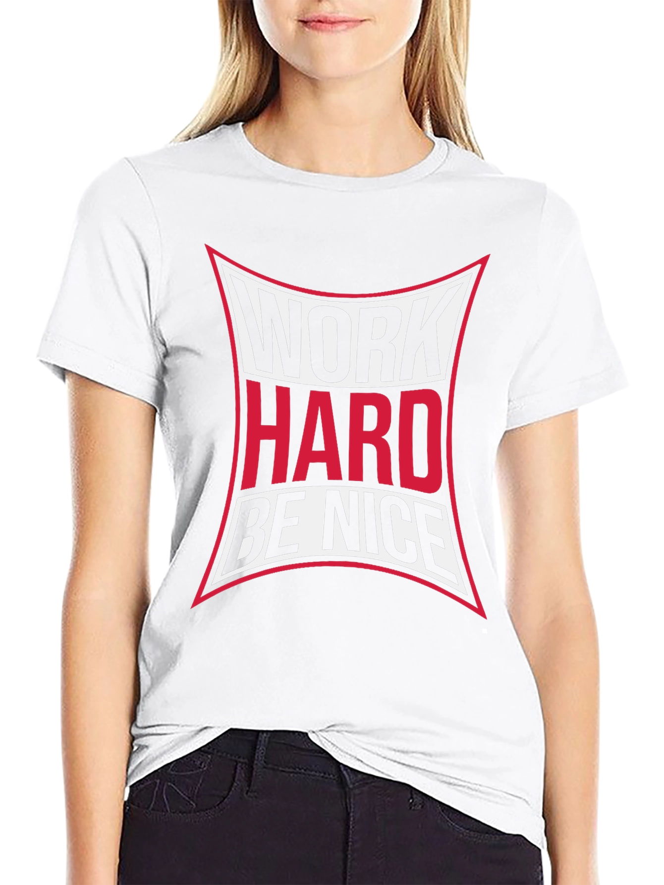 Work Hard Be Nice Graphic Tee