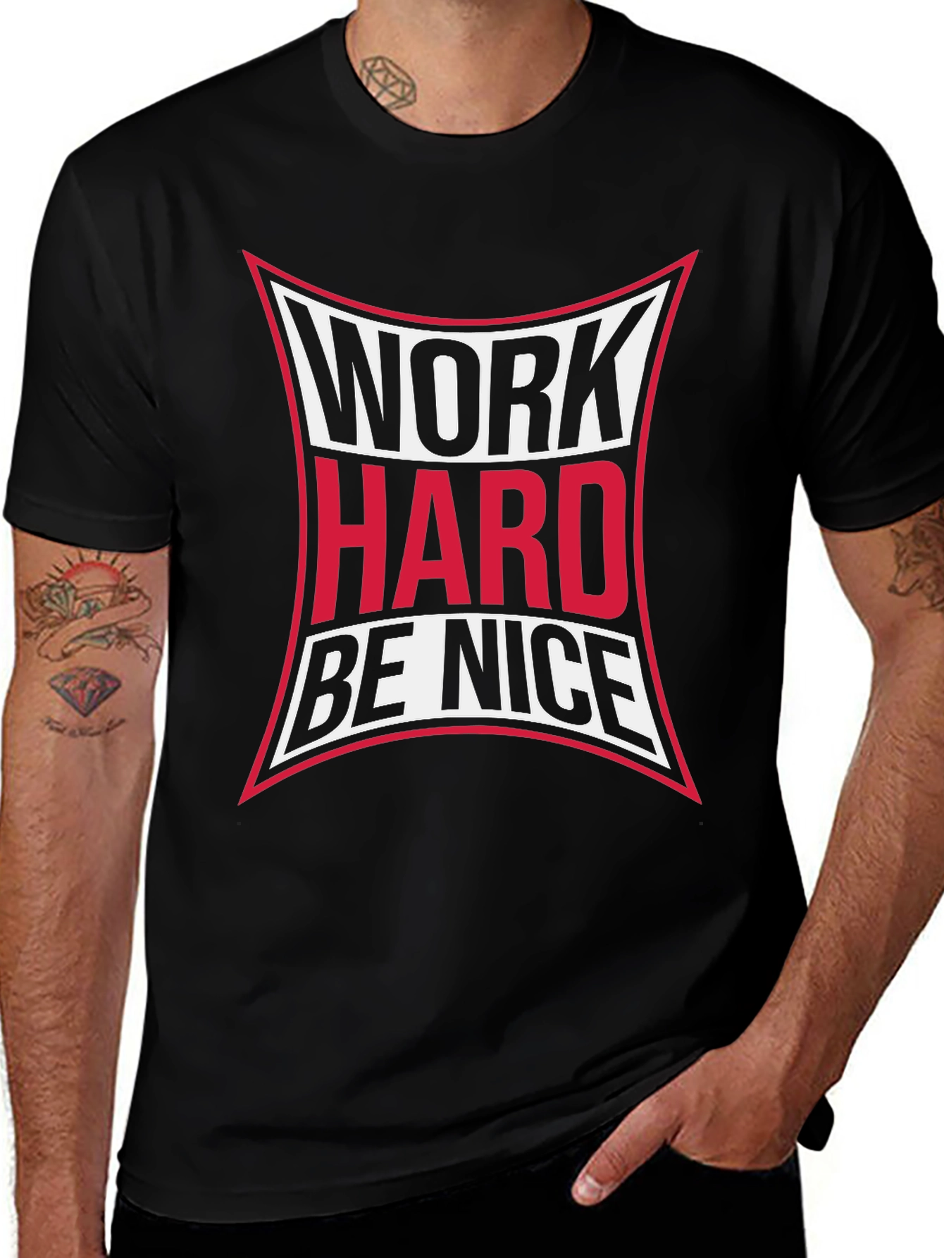 Work Hard Be Nice Graphic Tee