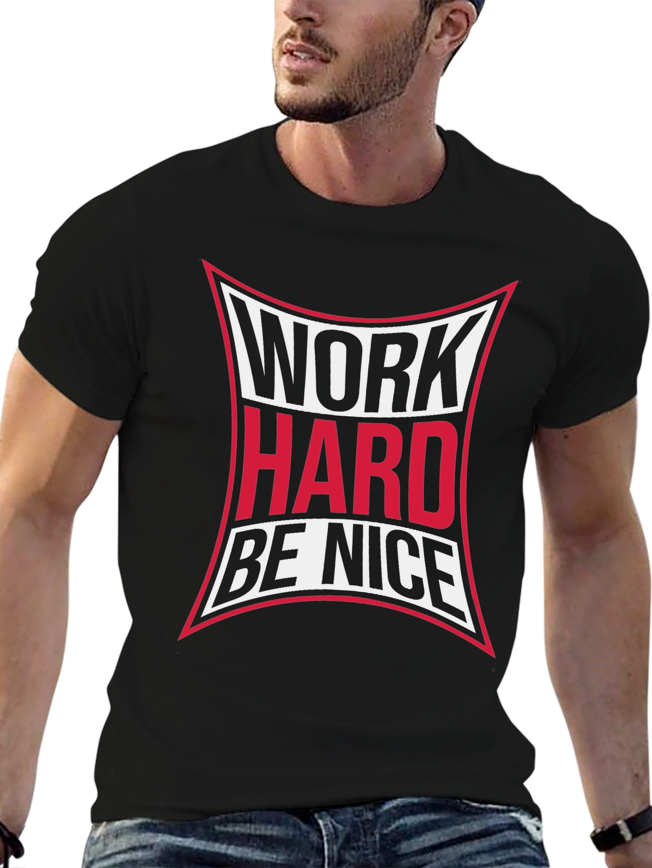 Work Hard Be Nice Graphic Tee