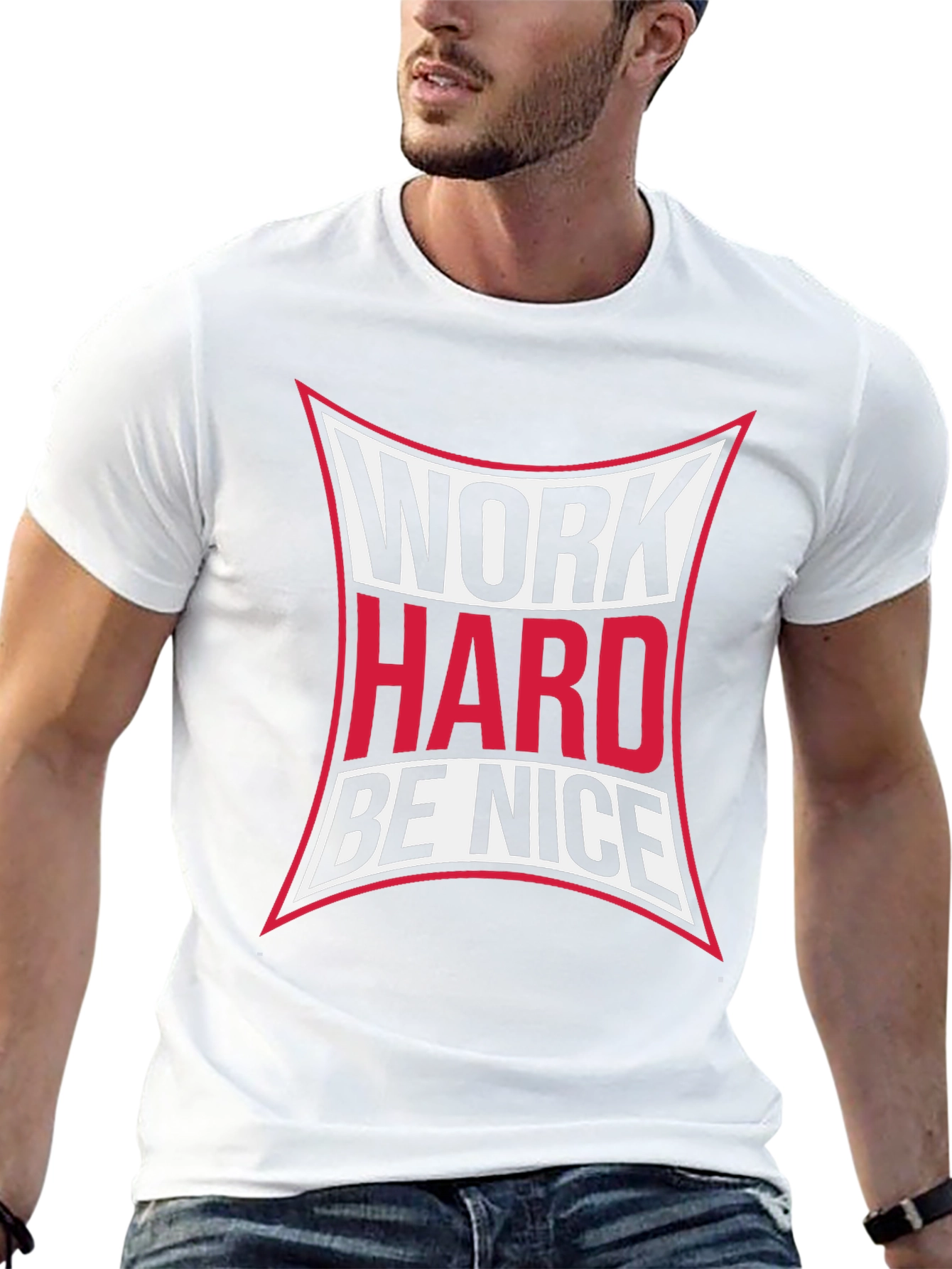 Work Hard Be Nice Graphic Tee