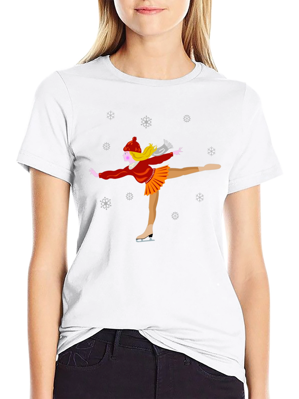 Figure Skater Graphic Tee