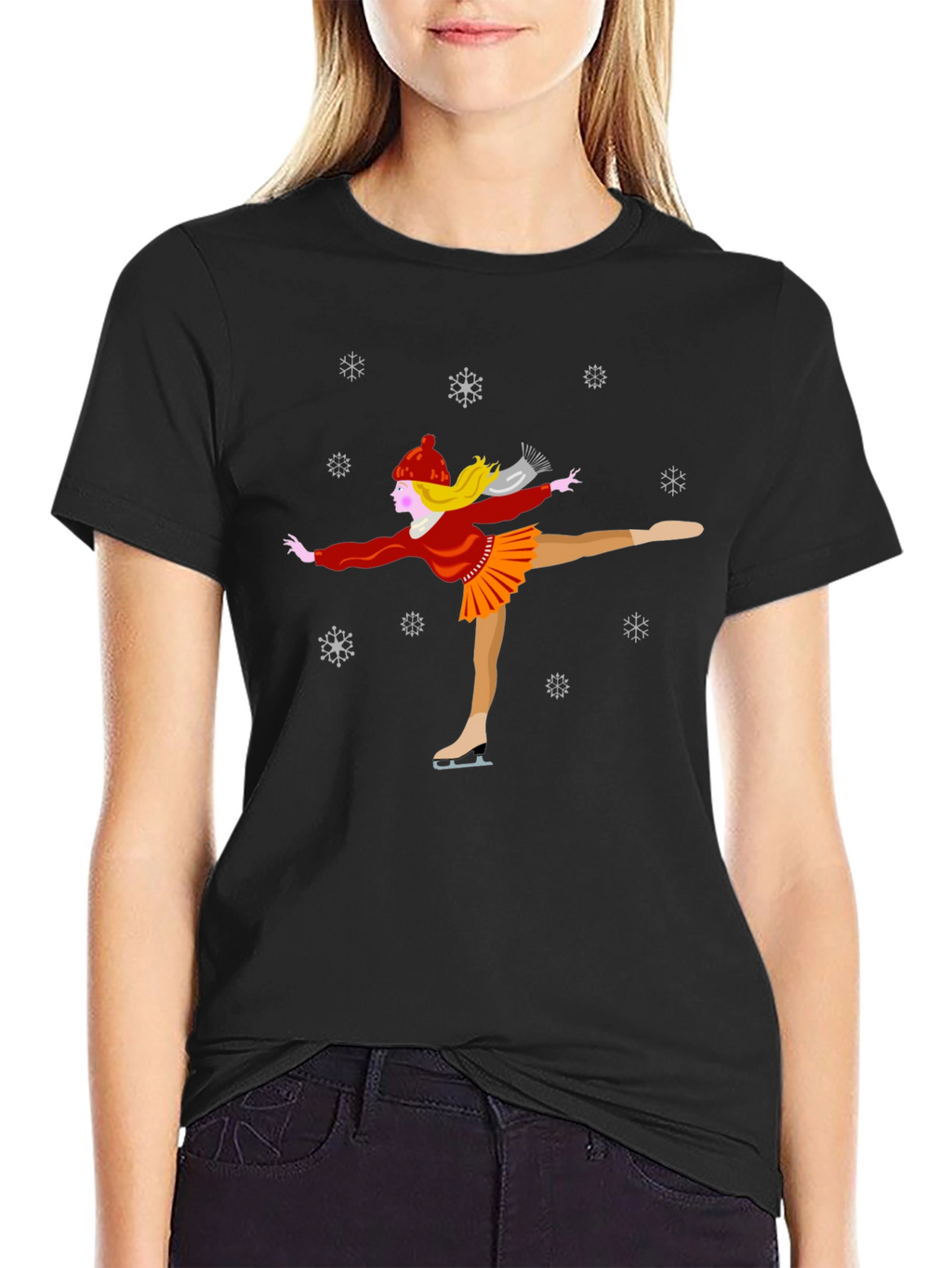 Figure Skater Graphic Tee
