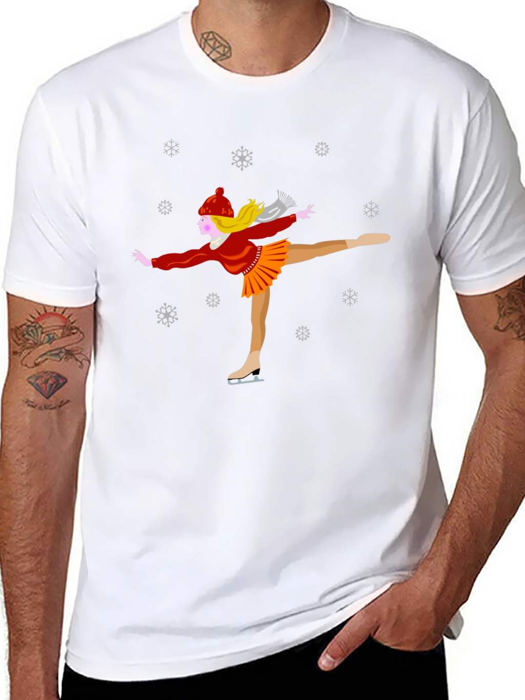 Figure Skater Graphic Tee
