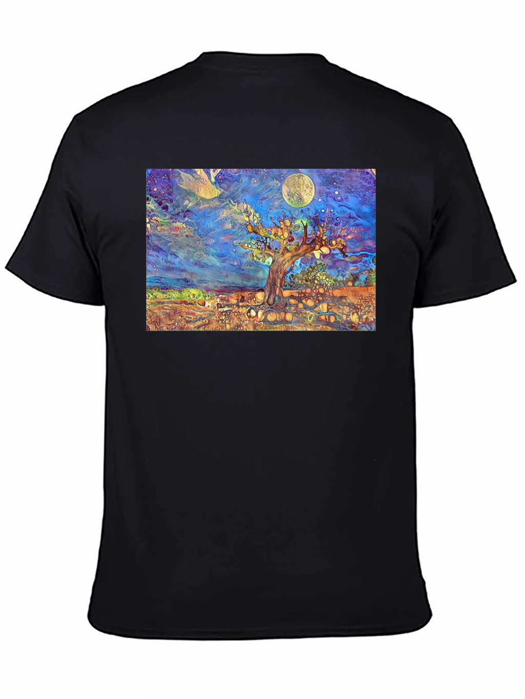 Psychedelic Tree of Life Graphic Tee