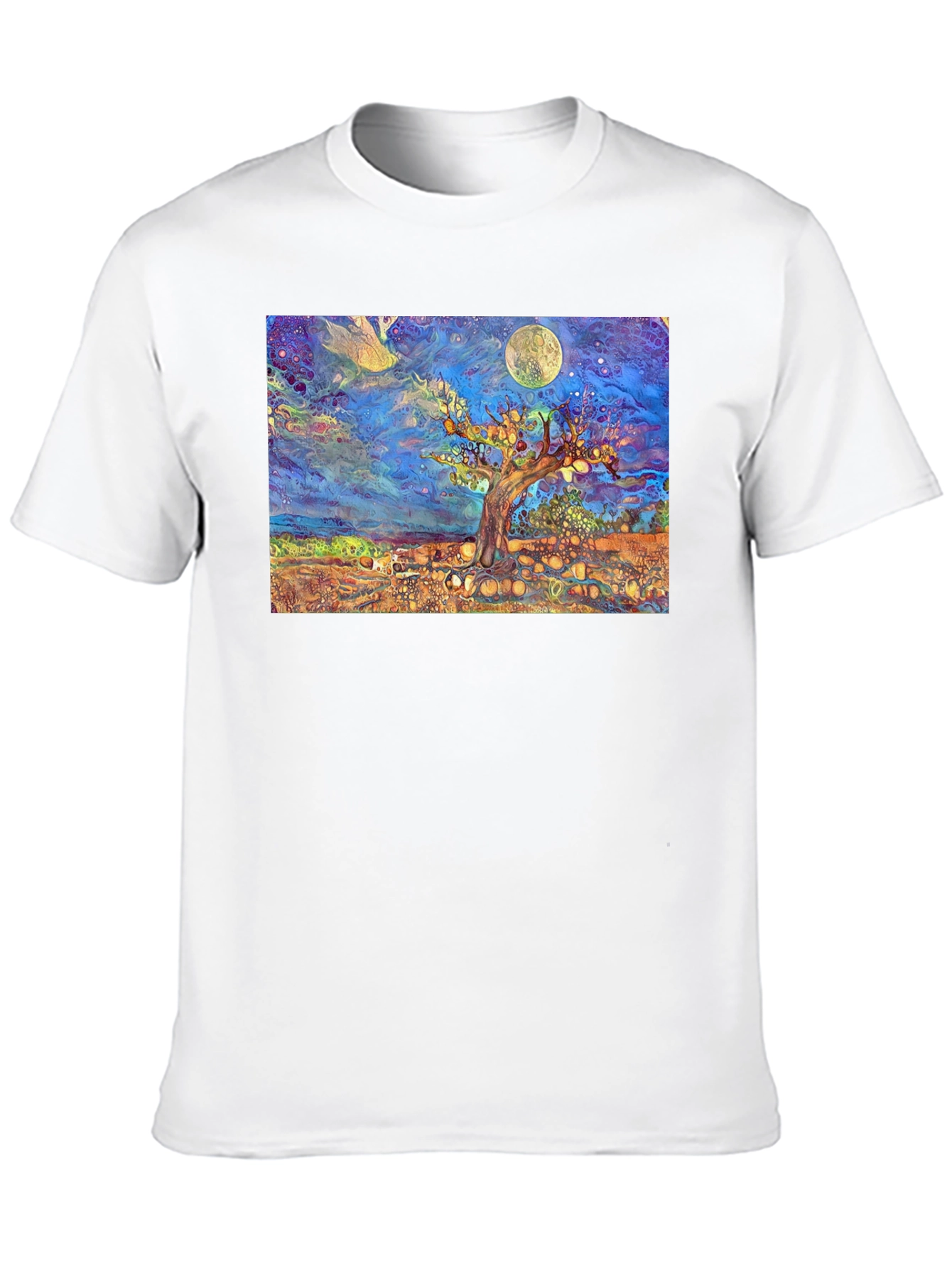 Psychedelic Tree of Life Graphic Tee