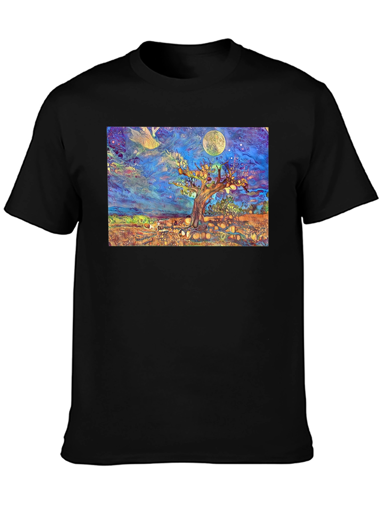 Psychedelic Tree of Life Graphic Tee