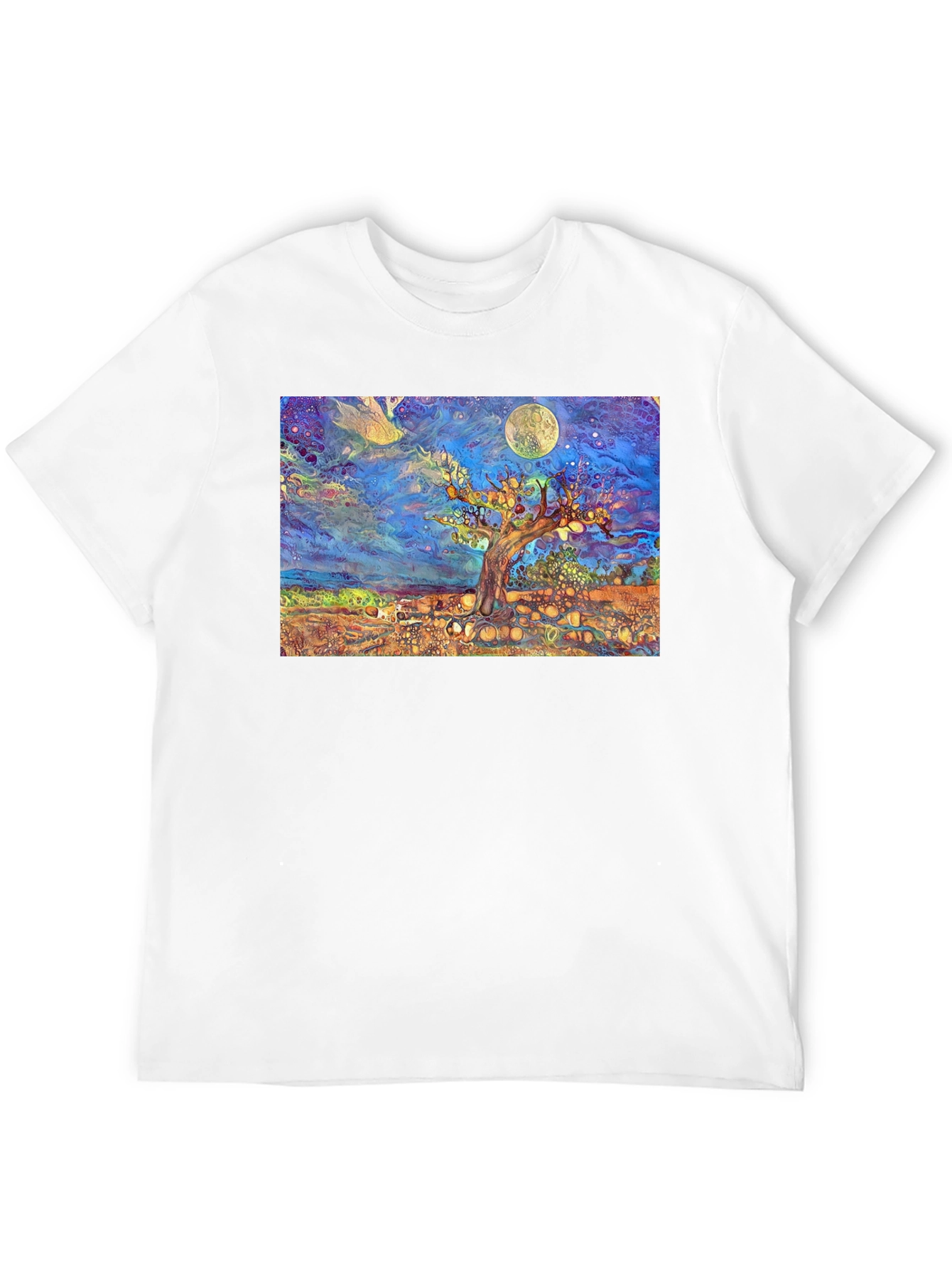 Psychedelic Tree of Life Graphic Tee