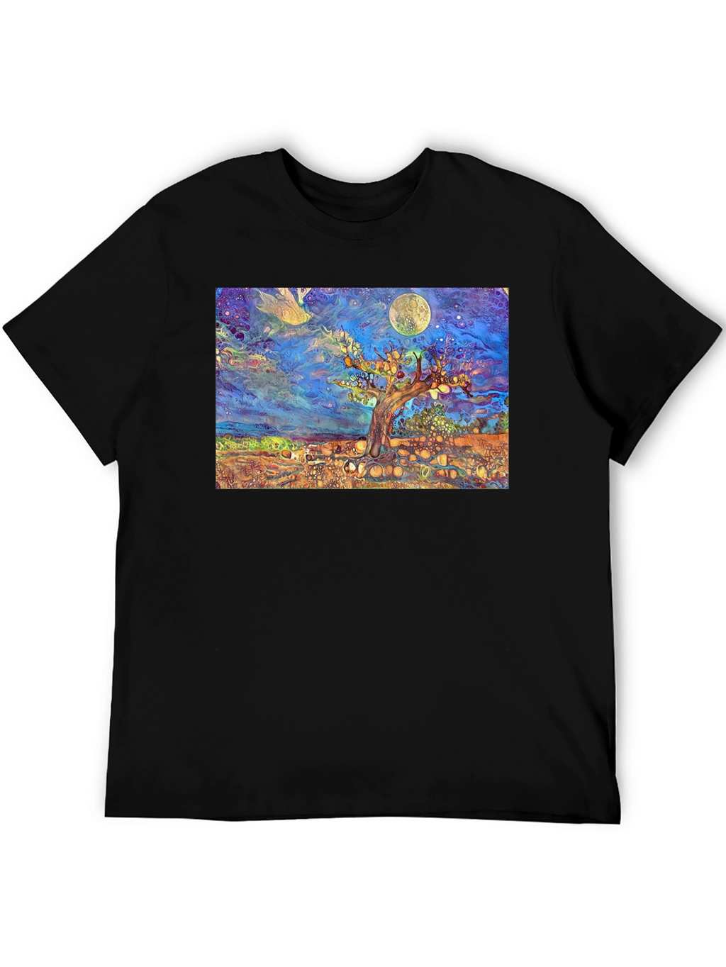 Psychedelic Tree of Life Graphic Tee