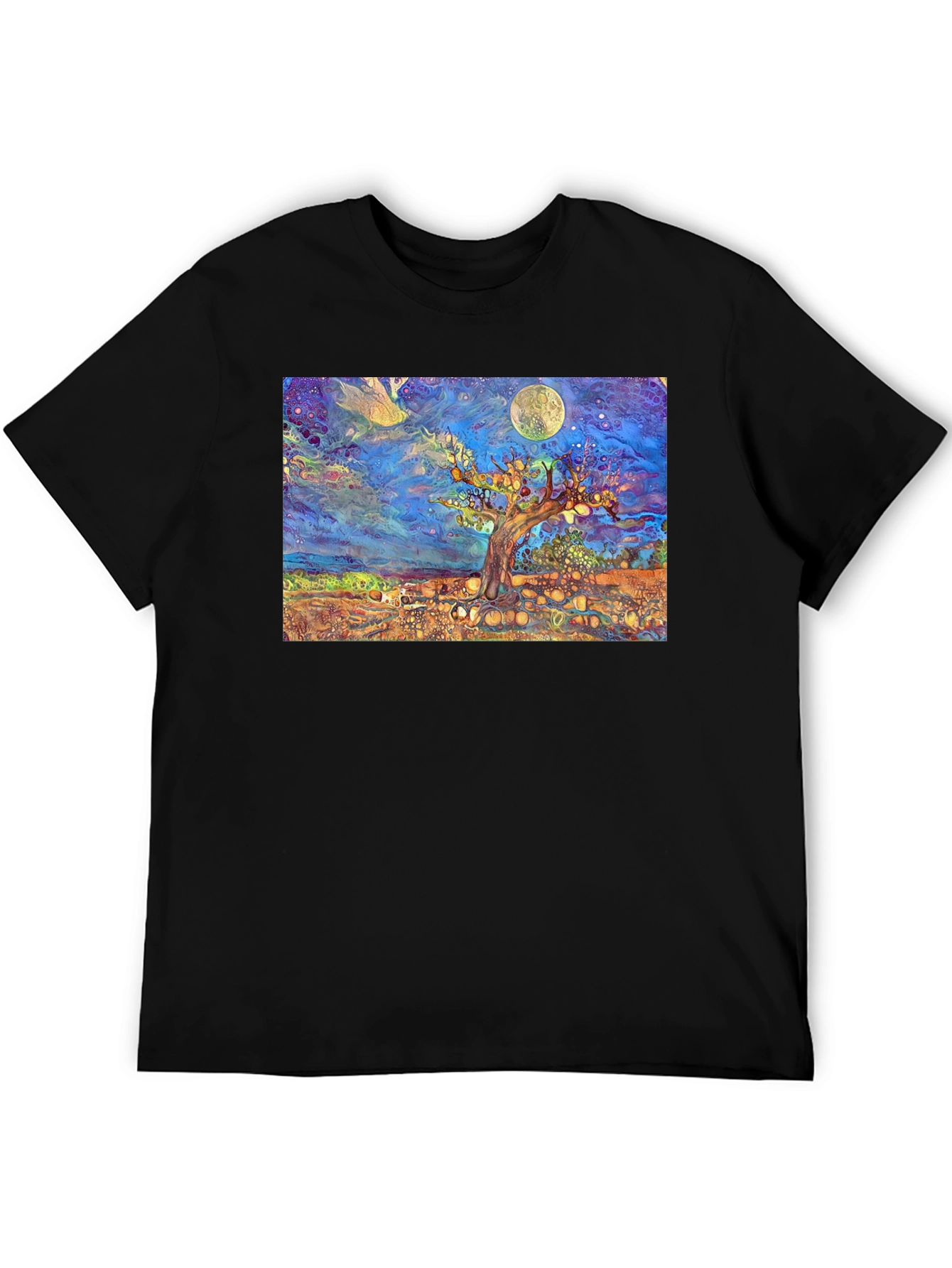 Psychedelic Tree of Life Graphic Tee