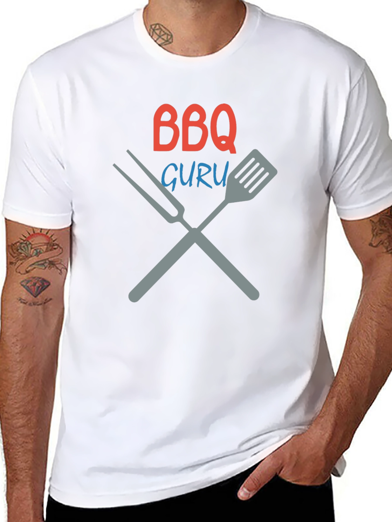 BBQ Guru Graphic Tee - Grill Master T-Shirt