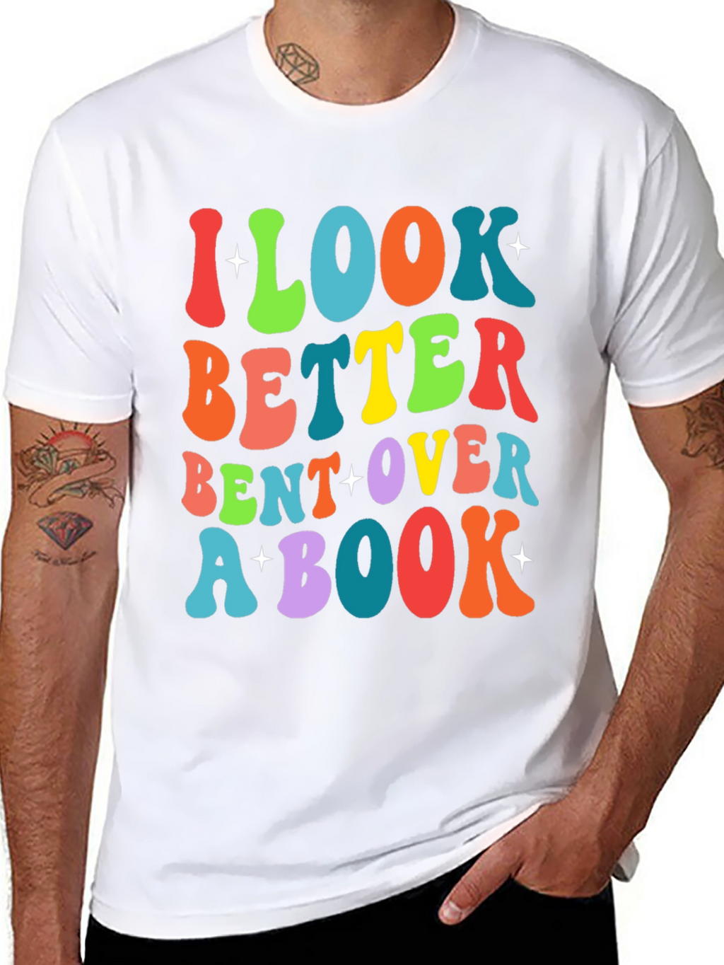 I Look Better Bent Over A Book T-Shirt