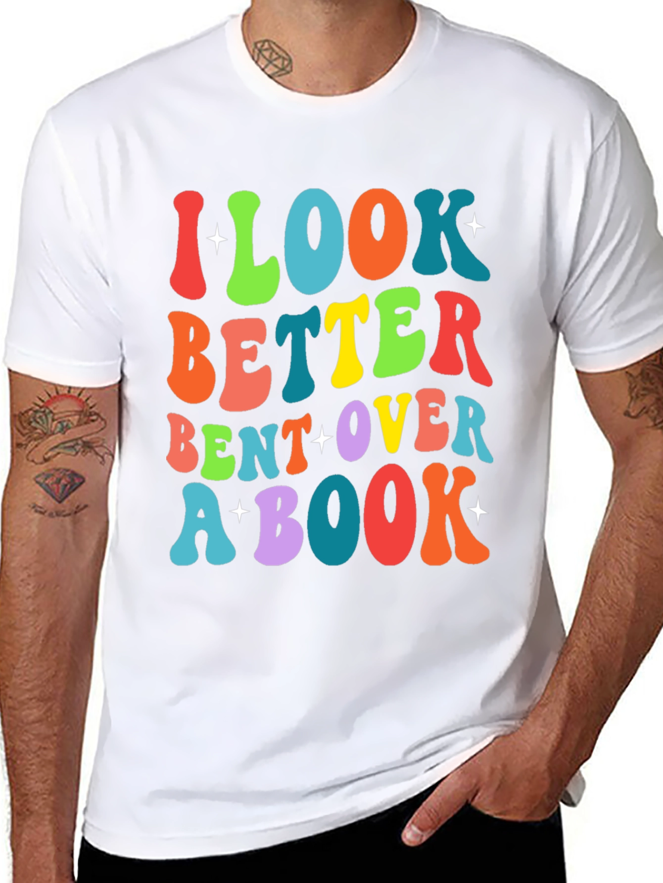 I Look Better Bent Over A Book T-Shirt