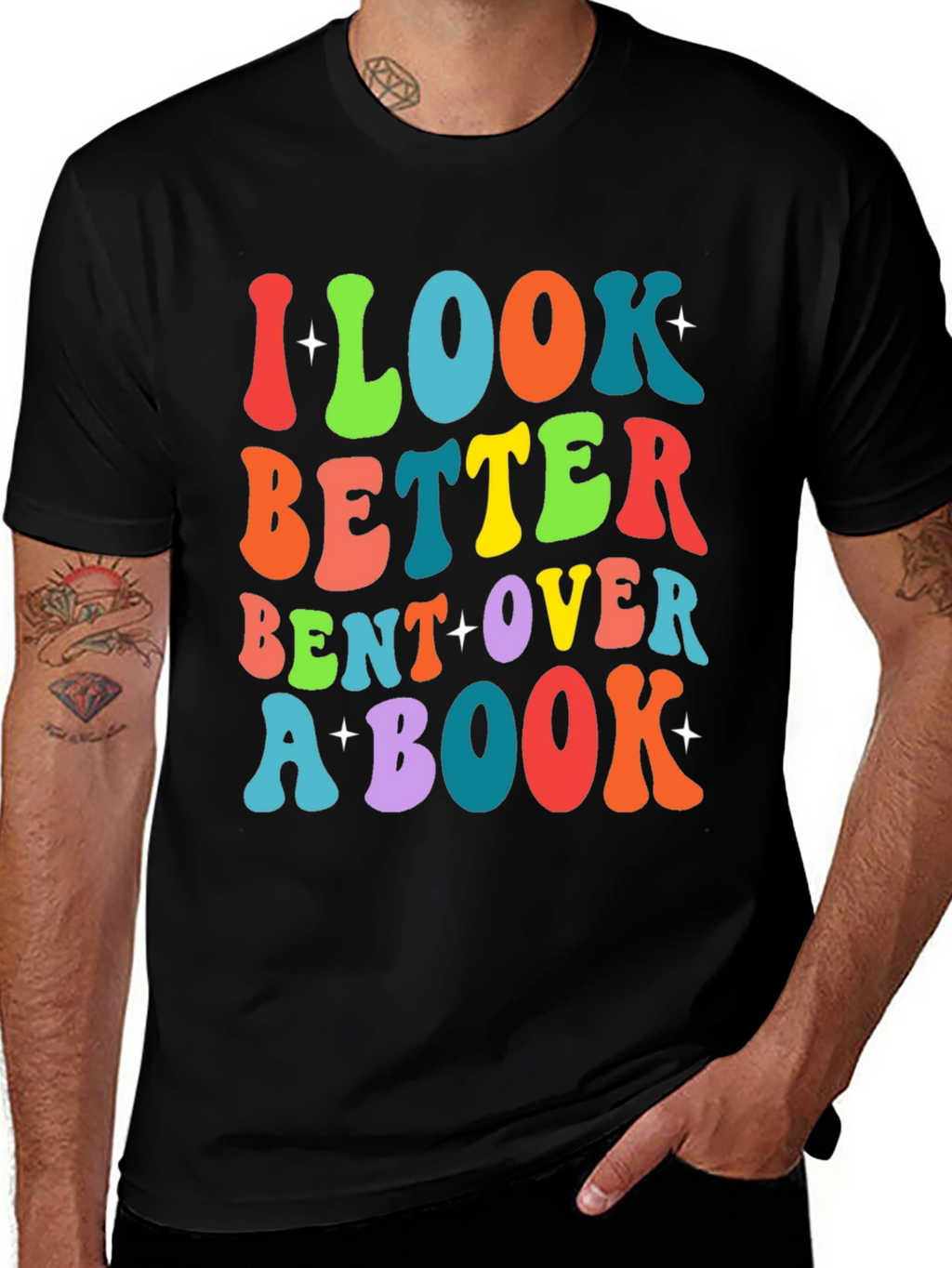 I Look Better Bent Over A Book T-Shirt