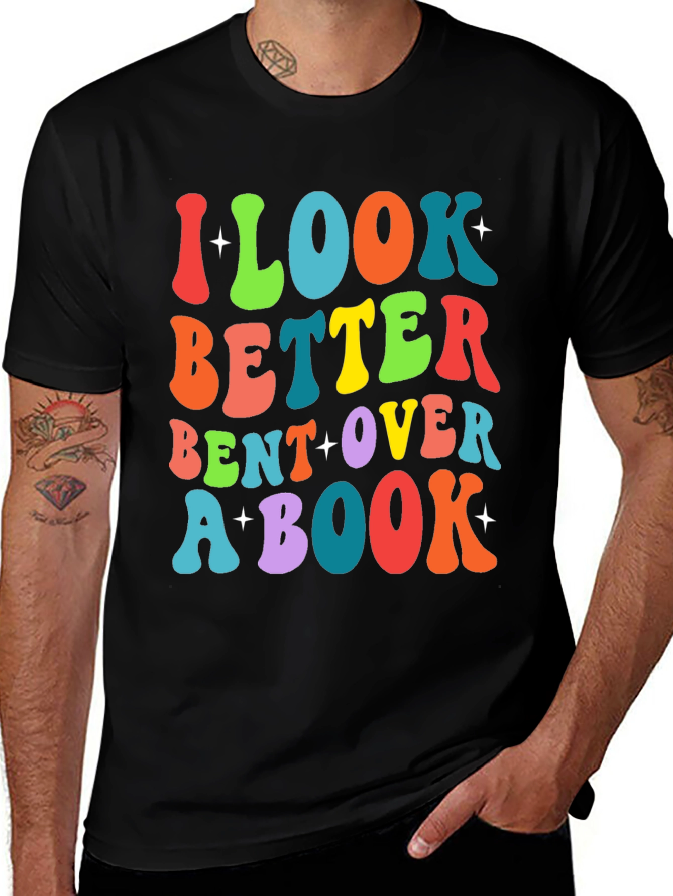 I Look Better Bent Over A Book T-Shirt