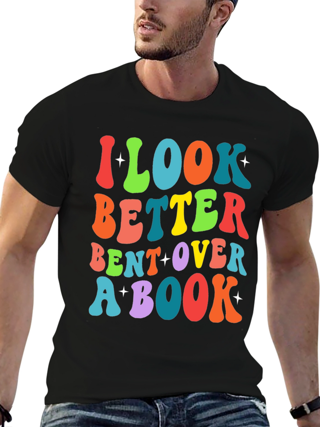 I Look Better Bent Over A Book T-Shirt