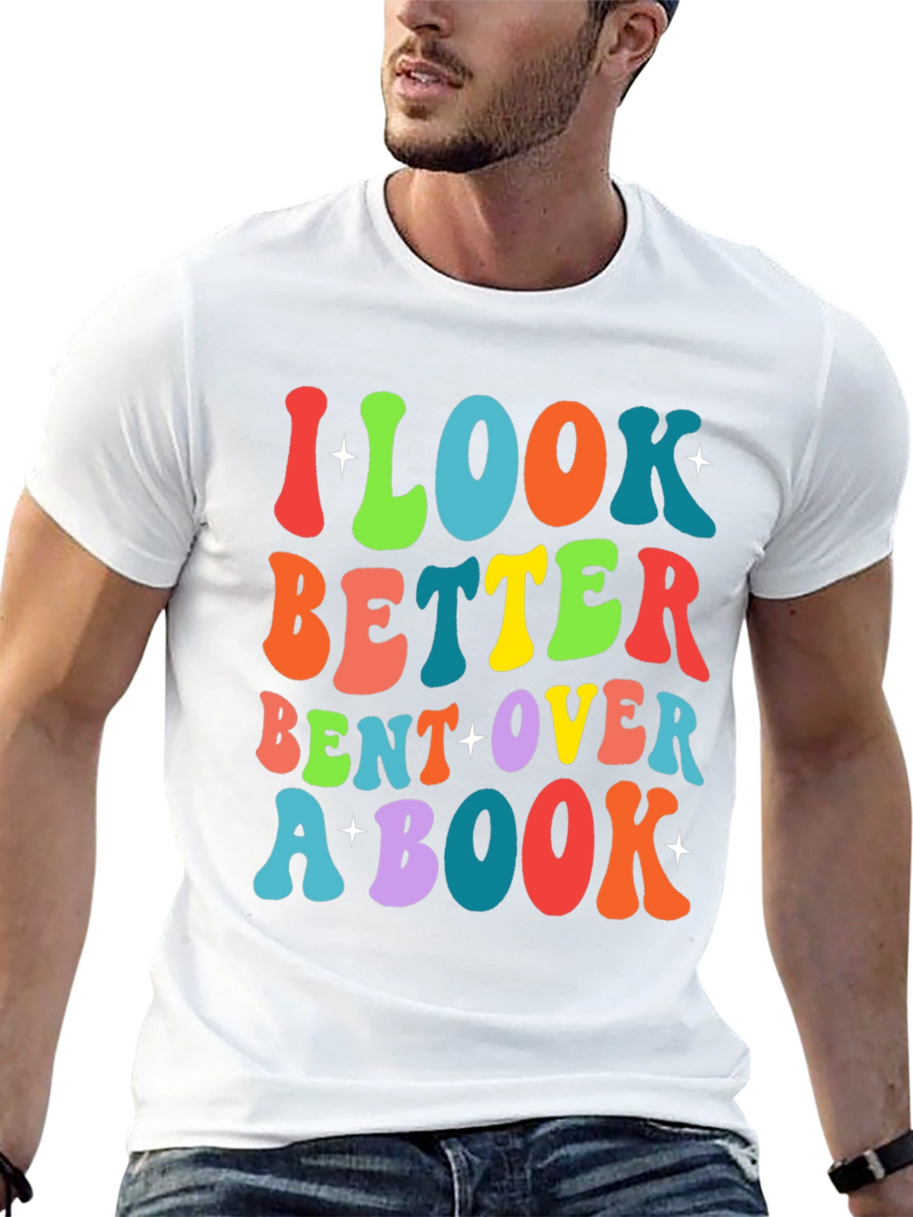 I Look Better Bent Over A Book T-Shirt