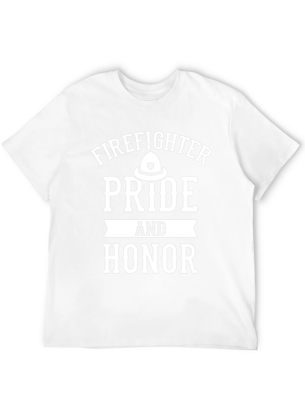 Firefighter Pride & Honor Graphic Tee - Black