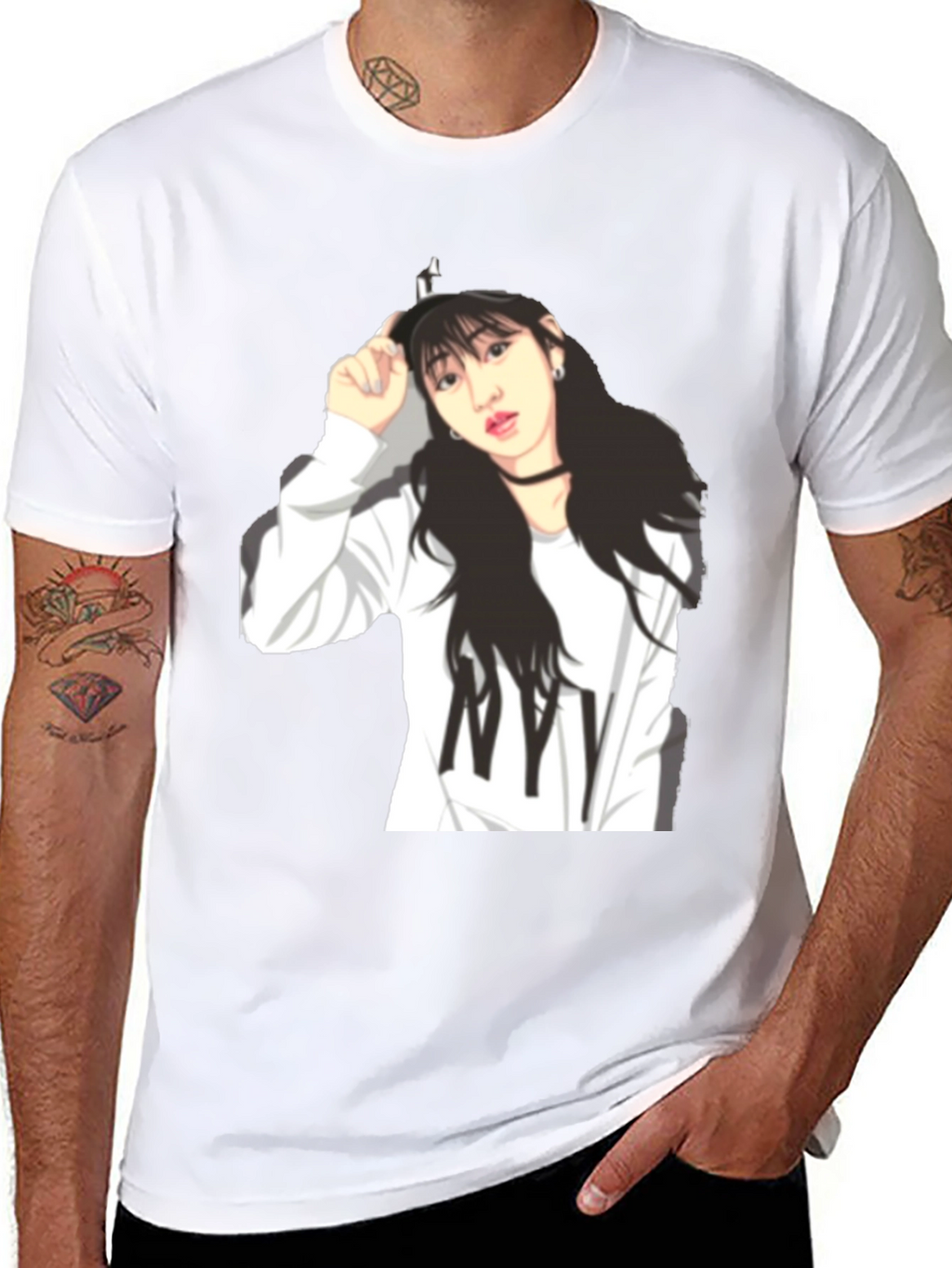 Cool Graphic Tee - Woman Design
