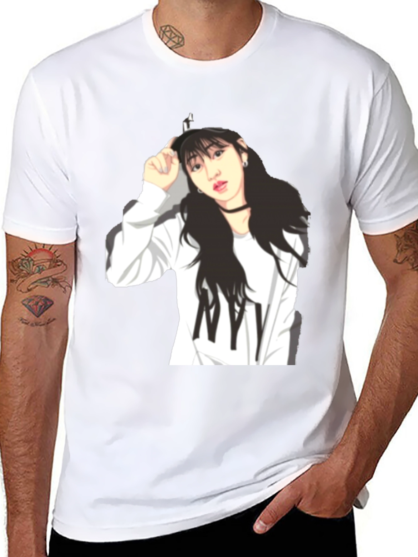 Cool Graphic Tee - Woman Design