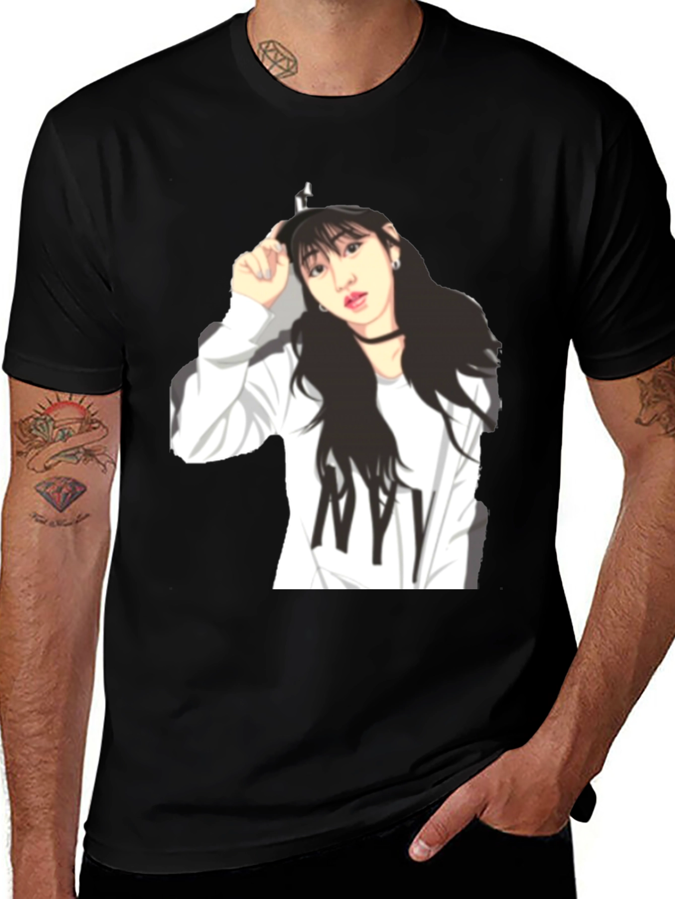 Cool Graphic Tee - Woman Design