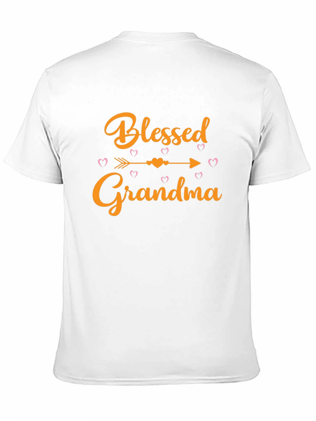 Blessed Grandma Black Graphic T-Shirt